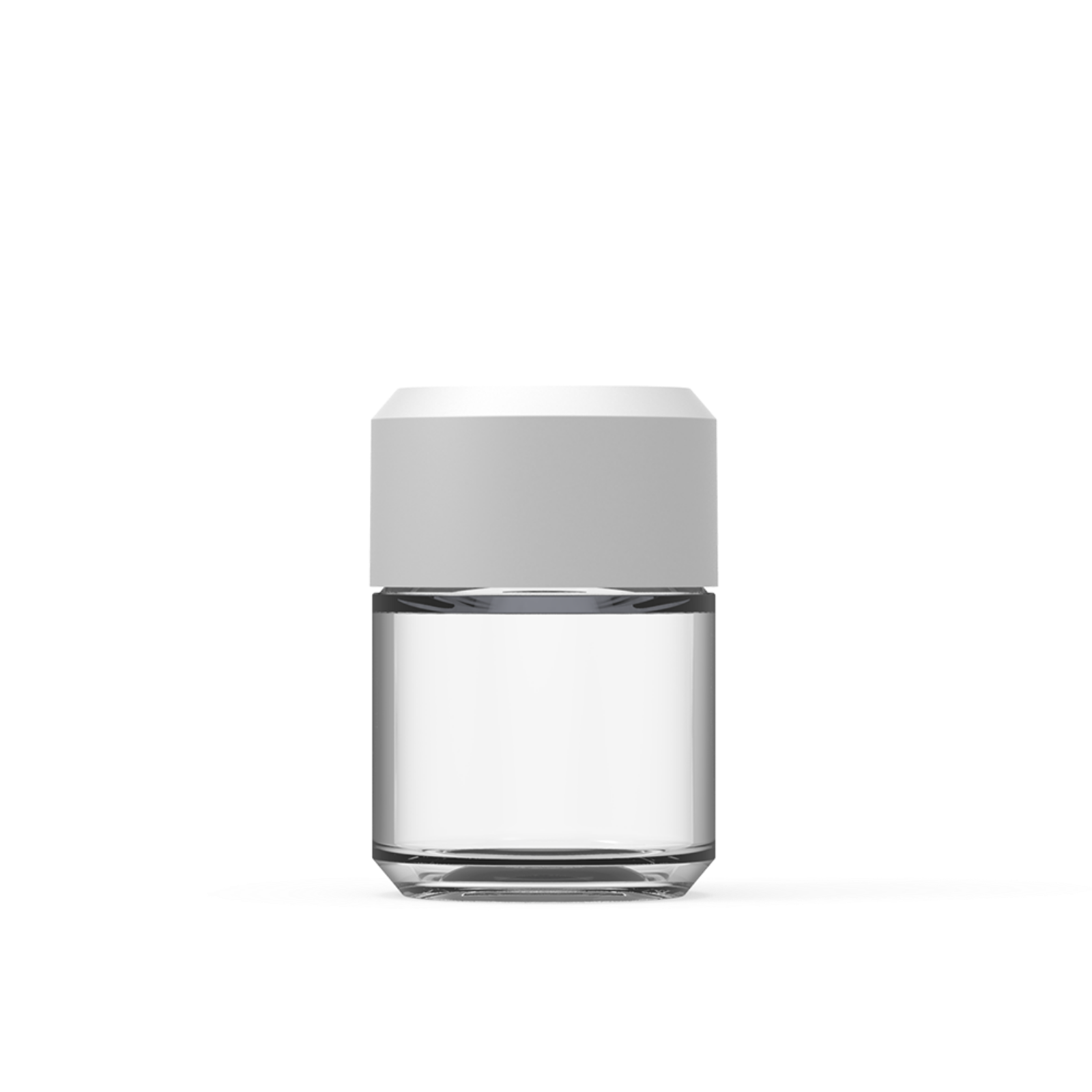 3oz. Glass Jar with Custom Branding Leafly